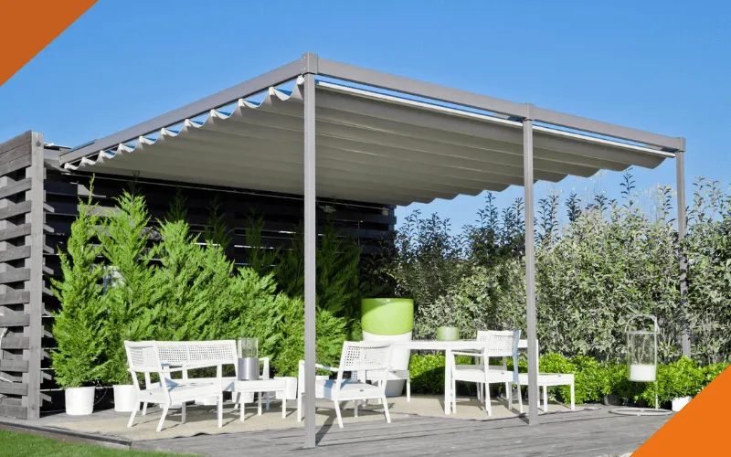 Маркизы и перголы: выбираем подходящий навес для загородного участка